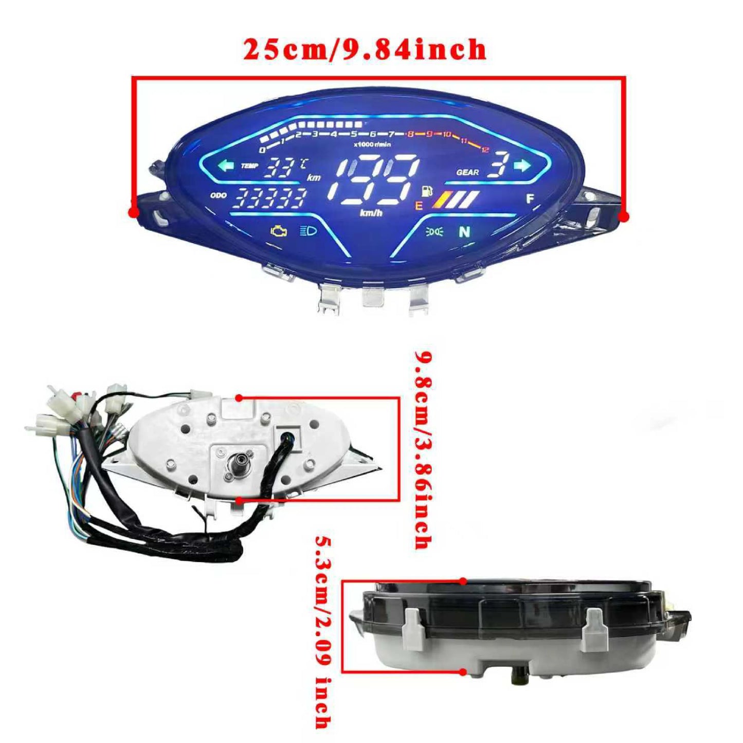 VELOCIMETRO DIGITAL Honda Biz 100 Wave