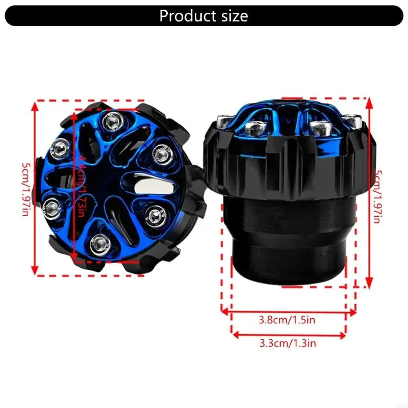 Slider de Horquilla para Moto en Aluminio – Protector Anticaídas